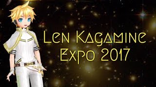 Len Kagamine Expo 2017  Full concert Hologram ready [upl. by Ransom]