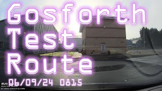 Gosforth Test Route 060924 [upl. by Hesky]