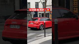 RS3 Acceleration et Sound in Paris paris rs3 acceleration sound 5cylinder [upl. by Giorgi]