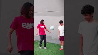 I challenged a Juventus academy player🤯📛 [upl. by Vanzant]