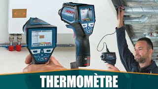 LE MEILLEUR THERMOMÈTRE INFRAROUGE – BOSCH PRO GIS 1000 C [upl. by Diann]