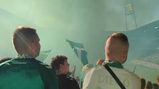 Werder Bremen fans [upl. by Dnalyk]