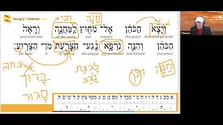 Metzora  Torah Portion Hebrew Study [upl. by Nirtiak117]