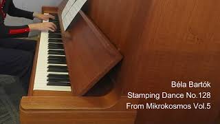 ABRSM Piano 2025 2026 Grade 6 C1 Bela Bartok Stamping Dance No128 [upl. by Gypsy]