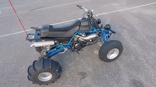 421cc 4mil REDLINE SERVAL YAMAHA BANSHEE BUILD [upl. by Herahab]