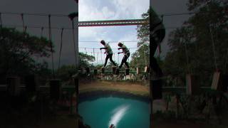 Real Life Takeshi Castle Near Mumbai  Monteria Resort Karjat resort shorts youtubeshorts [upl. by Emirac]