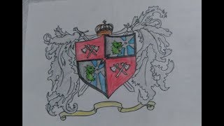 How to draw Your own Coat of Arm [upl. by Lodnar64]