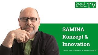 Prof G W AmannJennson spricht über das SAMINA SchlafGesundKonzept amp die SAMINA Innovationen [upl. by Niarb]