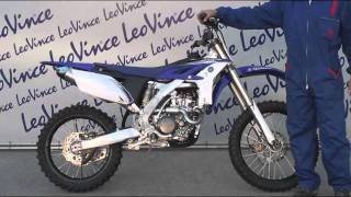 LeoVince X3 Stainless SteelTitanium MOTOCROSSSUPERMOTO FullSystem for Yamaha YZ 250 F 2012 [upl. by Geithner992]