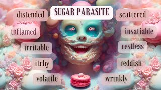 inflamed  scattered  cravings  irritable  release sugar parasites [upl. by Ecinnaj]