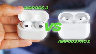 AirPods PRO 2 vs AirPods 3 en 2024 [upl. by Ahsei]