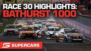 Race 30 Highlights  Repco Bathurst 1000  Supercars 2022 [upl. by Schargel144]