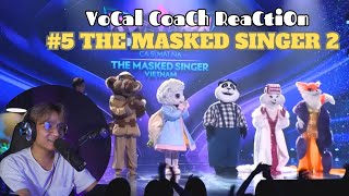 Vocal Coach Anh Bảo Reacts  Ca Sĩ Mặt Nạ  The Masked Singer Vietnam Mùa 2  Tập 5 [upl. by Druce]