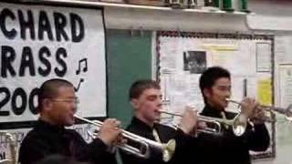 Buglers Holiday at Bochard Brass Recital [upl. by Yesdnyl]