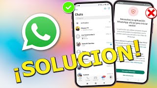 Nuevo WhatsApp Estilo iPhone para Android 2024 Error Solucionado✅ [upl. by Imeka]