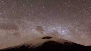 Cotopaxi Volcano Time Lapse Movie [upl. by Anawk]