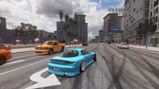 GTA V with 2REAL Traffic Mod  Assetto Corsa [upl. by Ronni]