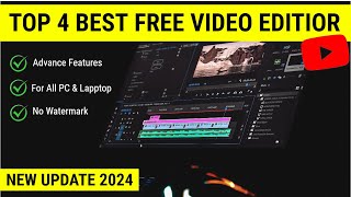 Top Best Video Editing Software For YouTube Videos in Free  PC amp LAPTOP  BEST VIDEO EDITIOR FREE [upl. by Anrapa]