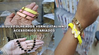 TOUR COMPLETO PELA GEMERSON BIJOUX VERNIZ ITALIANO FOLHEADOS E BIJUS [upl. by Soirtemed175]