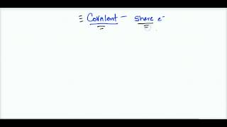 Crash Course Regents Chemistry 3  Bonding and Chemical Naming [upl. by Netsua]