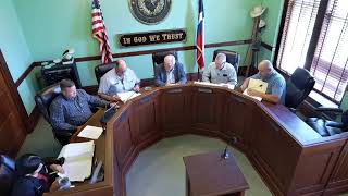 Trinity County Texas Commissioners Court August 27 2024 [upl. by Susejedairam]