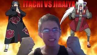 Itachi vs Jiraiya  ¿ Quién es mas fuerte [upl. by Ys]