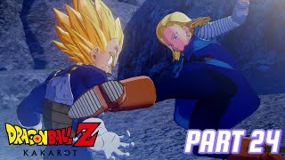 Dragon Ball Z Kakarot Gameplay Part 24 Z Fighters VS The Androids [upl. by Glogau]