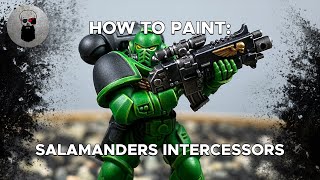 Contrast How to Paint Salamanders [upl. by Rambow]