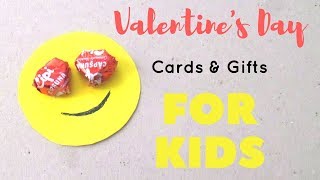 DIY Valentines Day Cards and Gifts for Kids to Make  Easy Valentines Crafts [upl. by Gargan]