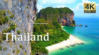 Thailand By Drone  Phuket Phi Phi Islands amp Krabi  4K Travel Video [upl. by Thomasina118]