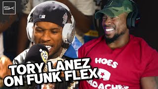 TORY LANEZ SPAZZIN ON FUNK FLEX  HES A RAPPER RAPPER [upl. by Cyrill976]