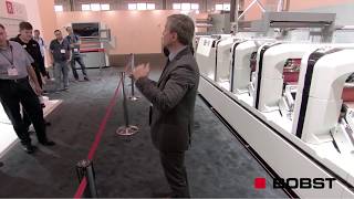 M6 machine demonstration at Labelexpo Europe 2017 [upl. by Jeannie]