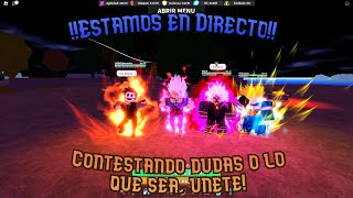 CONSIGUIENDO ESFERAS CON LOS PANAS EN VIVO  Roblox Dragon Ball Rage [upl. by Olnton246]