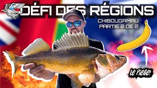 🎣 DORÉS et BROCHETS Pourvoirie Aventure Lac Goéland DÉFI DES RÉGIONS Chibougamau Part 2ÉM 10S4 [upl. by Nauqyaj]