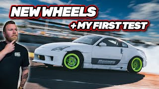 We test Adams new competitionspec 350Z drift car [upl. by Ordnael]