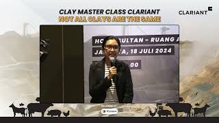 Clay Master Class Clariant 2024 [upl. by Windsor]