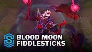 Blood Moon Fiddlesticks Skin Spotlight  PreRelease  PBE Preview  League of Legends [upl. by Ita]