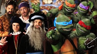 Artists vs TMNT Epic Rap Battles of History [upl. by Anaerol]