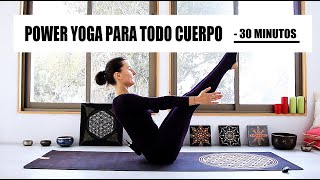 POWER YOGA para todo cuerpo en 30 min  MalovaElena [upl. by Notsej]