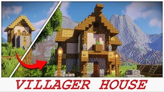 WE BUILD A NEW HOUSE FOR VILLAGERS IN MINECRAFT WITH FTTGaming [upl. by Dylana]