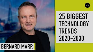 The 25 Biggest Technology Trends 2020  2030 [upl. by Bambi]