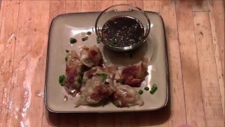 Easy Pot Stickers With Dipping Sauce [upl. by Nek]