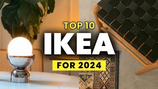 IKEA 2024 MUST HAVES  10 Ikea Products To Get In 2024 [upl. by Annairba711]