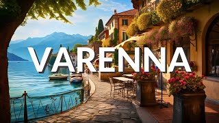 VARENNA WALKING TOUR  LAKE COMO  ONE OF THE MOST BEAUTIFUL VILLAGES IN ITALY 4k [upl. by Chick]