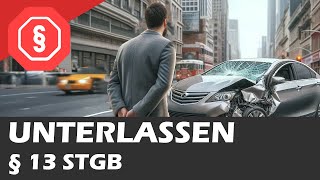 Unterlassen § 13 StGB  Strafrecht AT II 08 [upl. by Gomer]