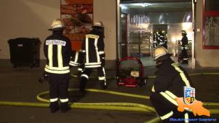 Brandanschlag auf eine Türkische Bäckerei in Wadgassen [upl. by Tevis]