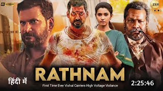 Rathnam Full Movie Hindi Dubbed 2023 Trailer  Vishal New Movie  Priya Bhavani  South Movie [upl. by Adil]