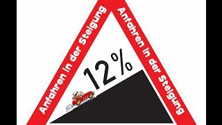 Anfahren in der Steigung  Anfahren am Berg  Prüfungsfahrt  Erste Fahrstunde [upl. by Noryd201]