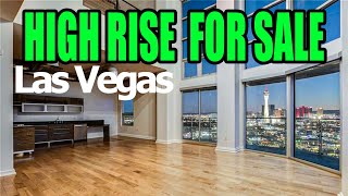 JawDropping Vegas Strip Views Luxury Penthouse Condo Tour in HighRise Marvel 🌆 MustSee [upl. by Radford275]