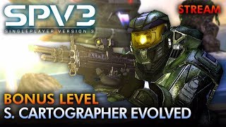 HALO CE SPV31  Walkthrough  Bonus Level Silent Cartographer Evolved STREAM [upl. by Goodkin257]